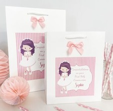 Personalised First Holy Communion Gift Bag - 4 Hair Colour Options
