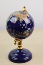 Small Globe with Semi Precious