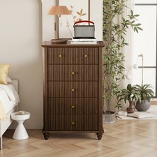 Dressing Table with Grooved