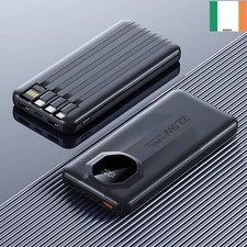 Power Bank 20000mAh Fast Charge 22.5W PD Charger Type C For iPhone Samsung