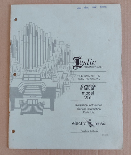 Vintage leslie organ speaker - vintage,