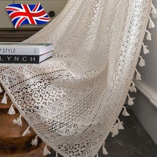 Crochet Lace Curtain Valance