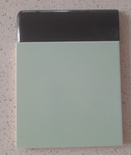 1950s Vintage Art Deco Green Square Tiles