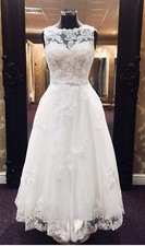 Tea Length Wedding Dress Size 16