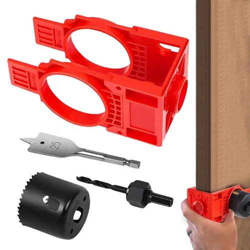 Door hinge jig knob - hinge,