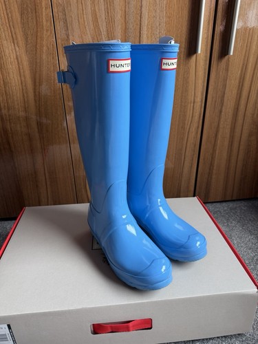 Hunter wellies blue women - wellies, women’s