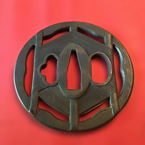 Ironworks thread winding - thread, tsuba