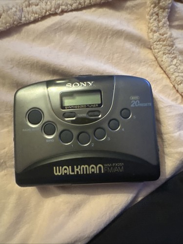 Sony walkman fx251 fully - sony, wm-fx251