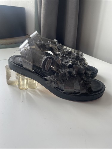 Simone rocha perspex heel - rocha,