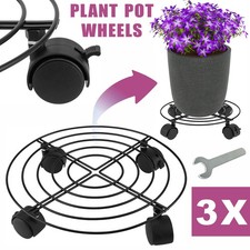 3 Pack Heavy Duty Plant Caddy