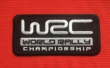 WRC World Rally Championship motor racing sports car BADGE IRON SEW ON PATCH