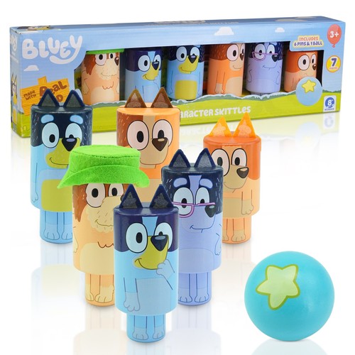 Bluey bowling game indoor - bluey,