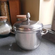 Vintage Metal Ice Bucket