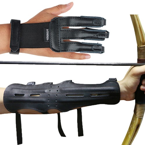 Archery finger glove - glove, arm