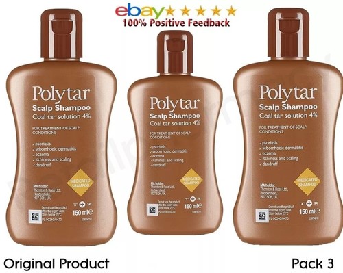 Polytar shampoo scalp coal tar - shampoo,