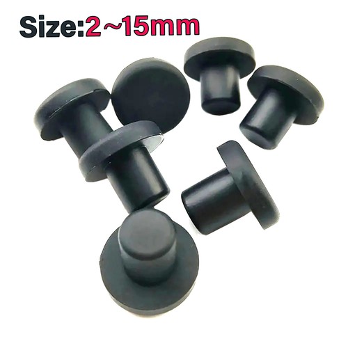 Hole plug end - round, solid