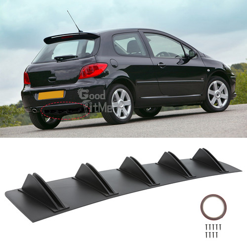 Rear bumper spoiler lip - bumper,