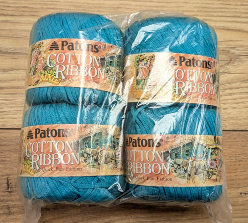 50g patons 100 - 4, cotton