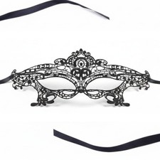 Black Lace Masquerade Eye Mask