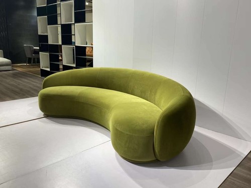 Curved olive green - curved,