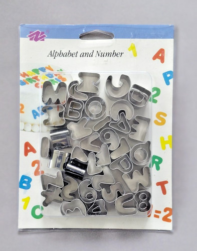 Alphabet letters numbers - letters, &