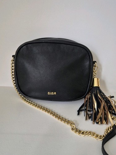 Biba women black leather - biba,
