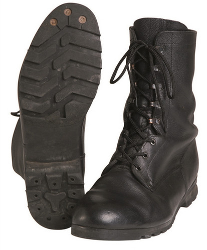Czech army m90 black - army, leather
