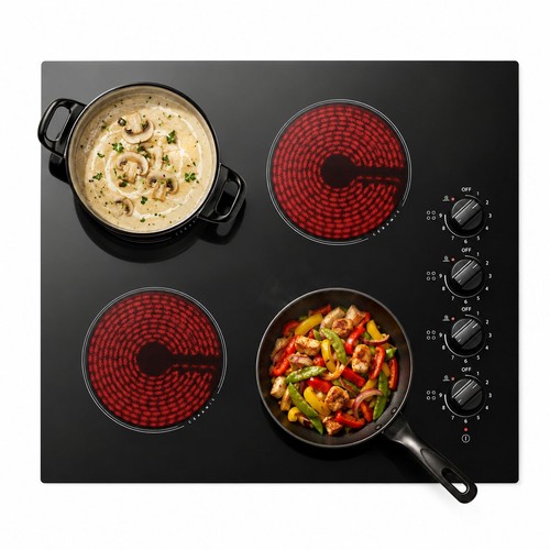 Zone ceramic hob with - ceramic,