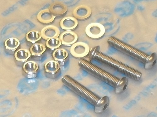 Vespa butty box - screw, fixing