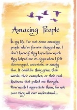 Amazing People in My Life I've