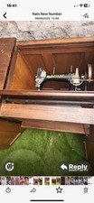 Vintage Singer Treadle Sewing