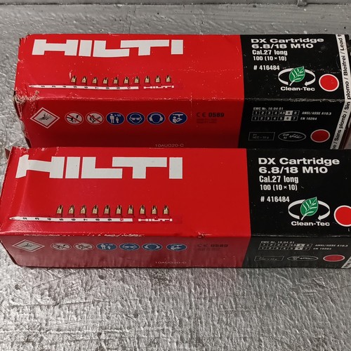 Hilti nail gun cartridges - dx,