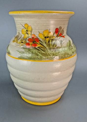Crown ducal crocus vase - crown,