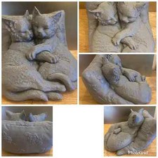Latex Mould for making these Cute Cuddling Cats