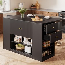 Large Kitchen Island, Cupboard