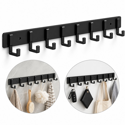 Hooks aluminum key - aluminum, coat