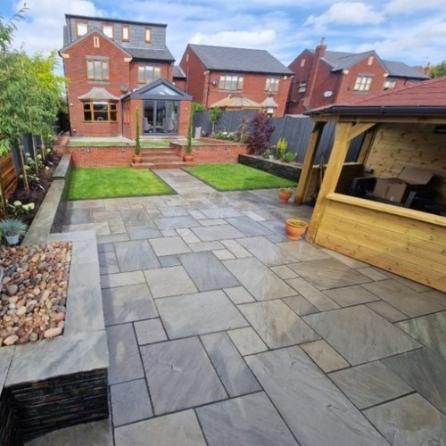Silver grey sizes driveway - sizes,