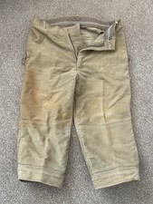 Chris Dawes Green Wool Blend W34 Shooting Breeks Plus Fours Vintage CountryWear