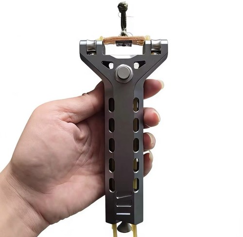 Aluminium slingshot with - aluminium,