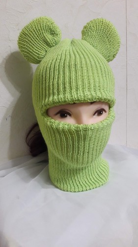 Handmade green bear - handmade,