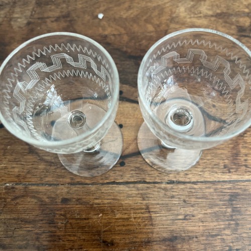 Antique edwardian etched - 2,
