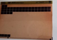 Suzuki SB200 X (Revised) Sept 1981 Motorcycle Parts Micro Fiche