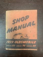 1939 Oldsmobile Shop Manual