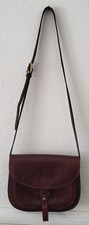 Gianni Conti Brown Leather Crossbody Handbag