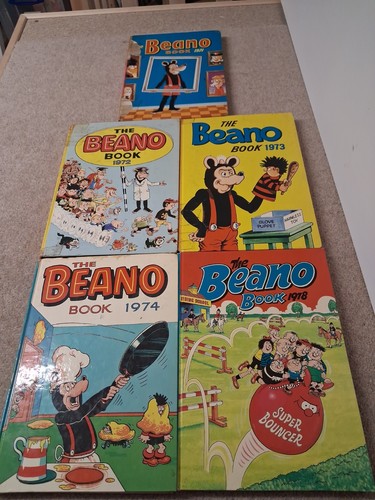 Vintage british comic annuals - vintage,
