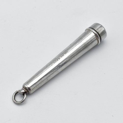 Antique solid silver cheroot - solid,