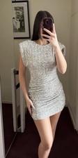 Zara sequinned mini dress with
