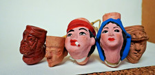 Five terracotta pipes - terracotta,