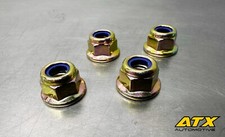 Rear Shock Absorber Top Mount Nuts fits Honda Civic EP3 Type R - SET OF 4