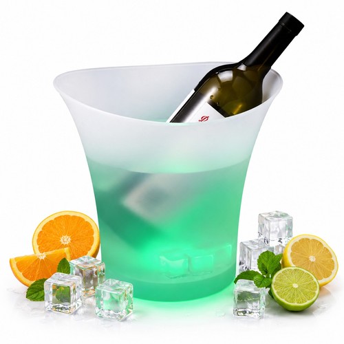 Led ice bucket color - 5l, 7
